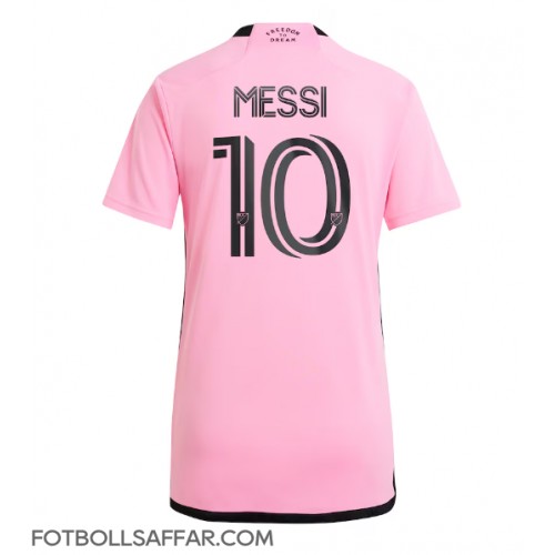 Inter Miami Lionel Messi #10 Hemmatröja Dam 2024-25 Kortärmad